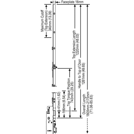 Strybuc Manual Top Tongue Ext 850-8778551